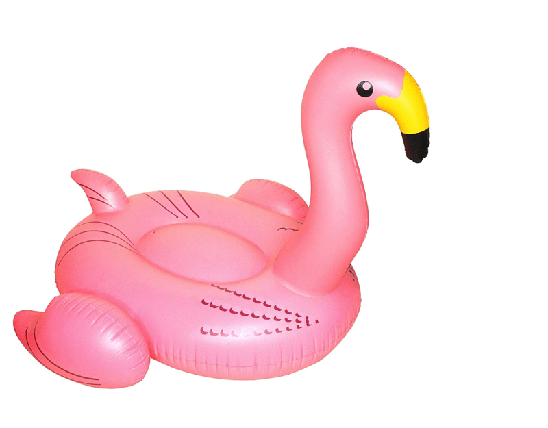 giant inflatable flamingo