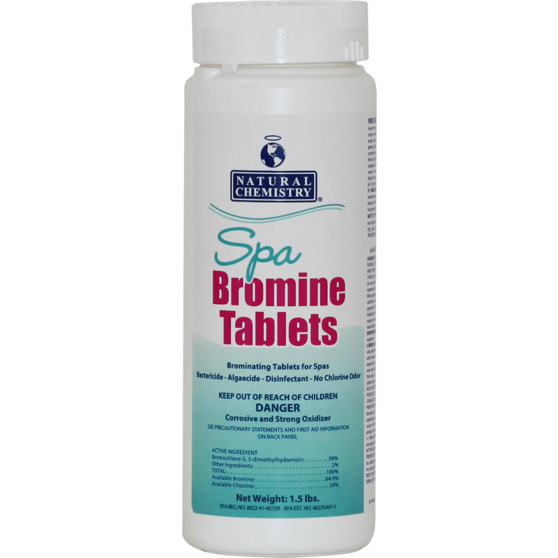 Spa Bromine Tablets - 1.5lbs