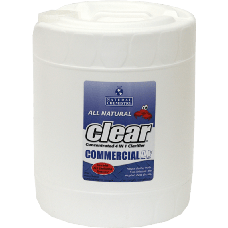 Clear 4 in 1 Natural Clarifier Commercial Auto Feed - 5 Gallon