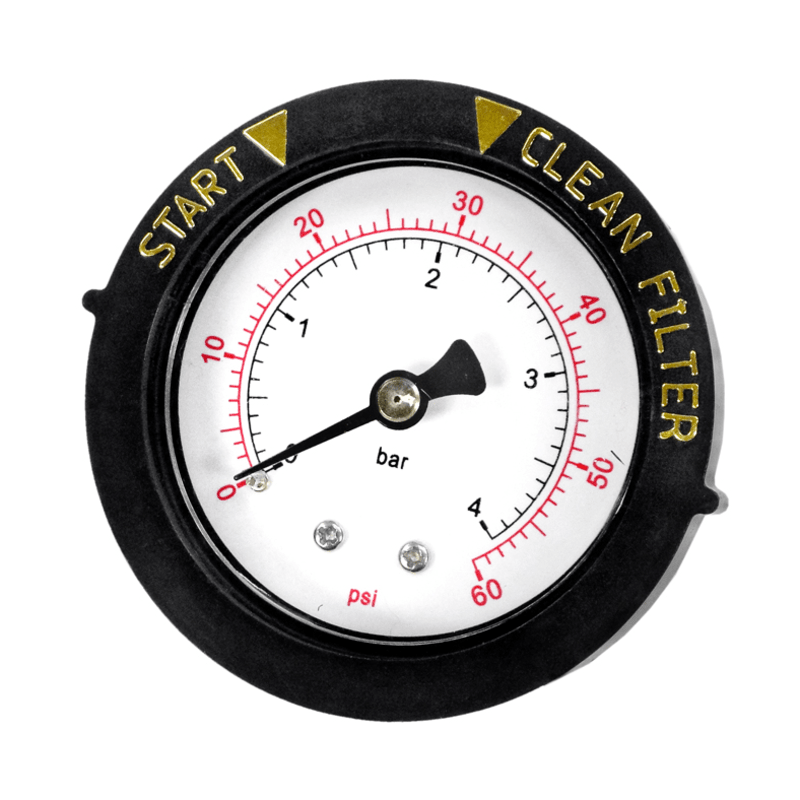 Genuine OEM Pressure Gauge w/ Indicator (Back Mount)