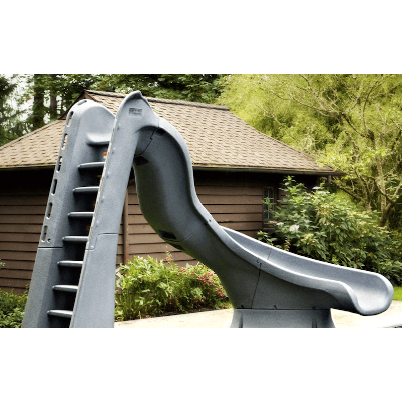 TurboTwister Complete Slide, Left Turn - Gray Granite