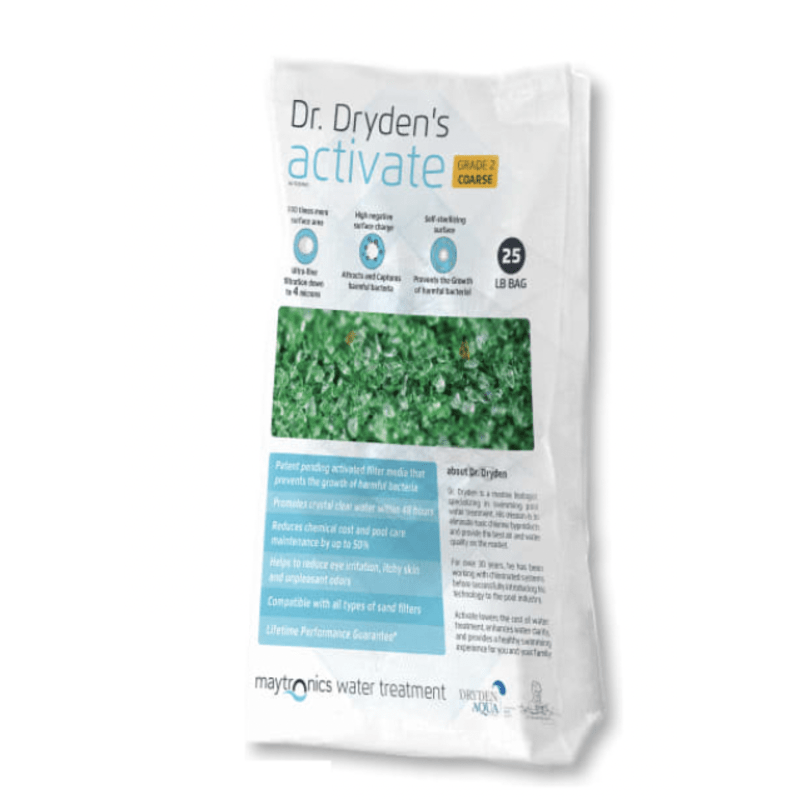 Activate 25 lbs Glass Filter Media, Fine