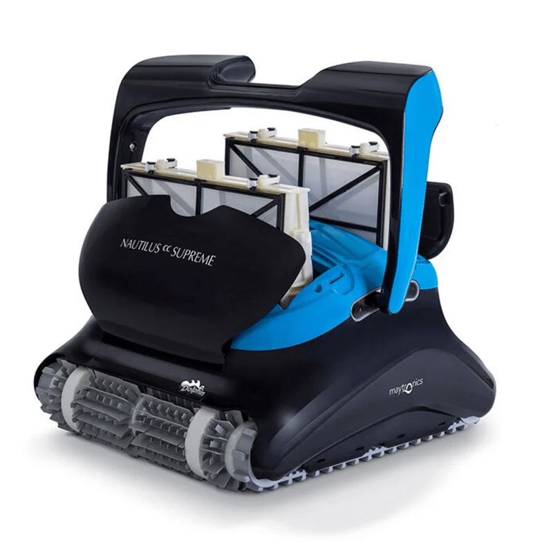 Dolphin Nautilus CC Supreme Robotic Pool Cleaner with Pro Caddy