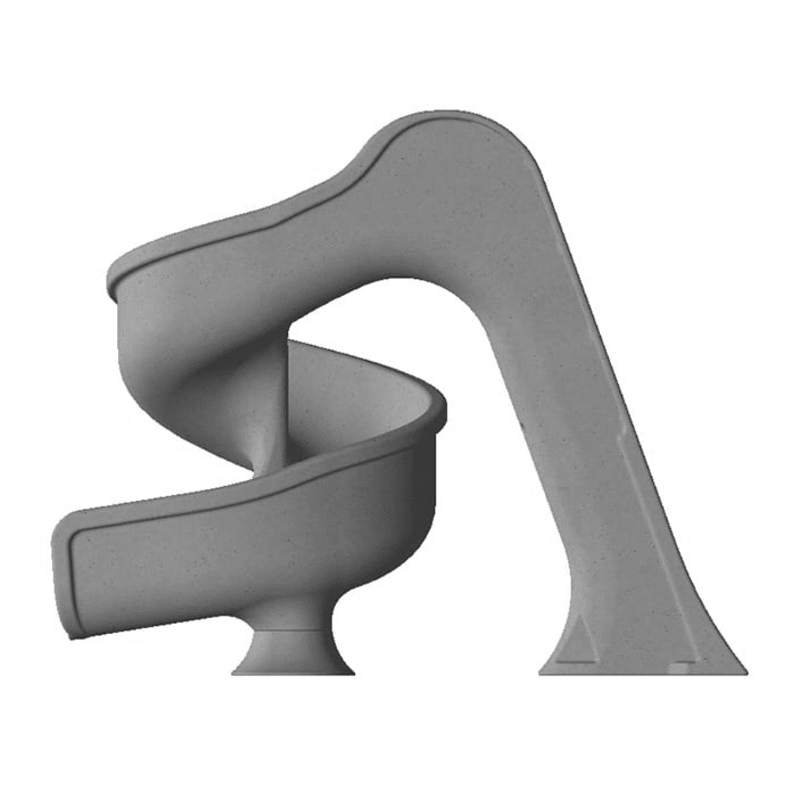 Tsunami Pool Slide, Grey