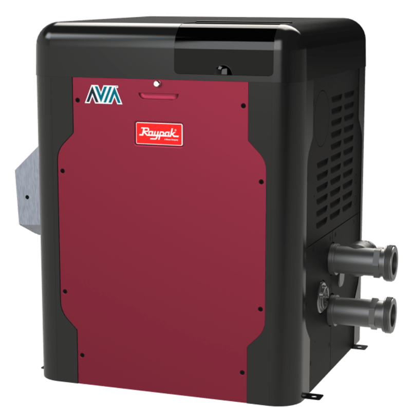 AVIA 399K BTU Propane Gas IID Low NOx Pool Heater with WiFi, Copper Tubing, 0-4500 Ft. Elevation, P-R404A-EP-C
