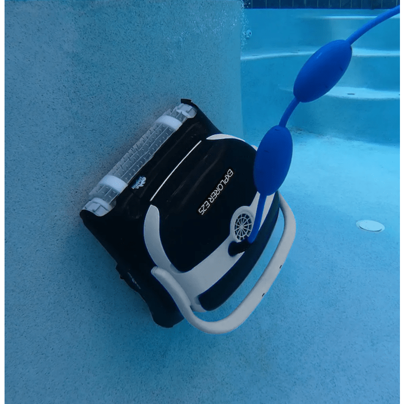 Dolphin Explorer E25 Robotic Pool Cleaner with Caddy