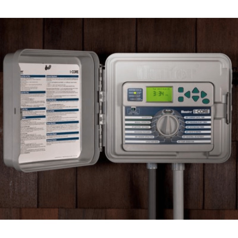 IC-600-M, 6-Station I-Core Controller, Metal Cabinet