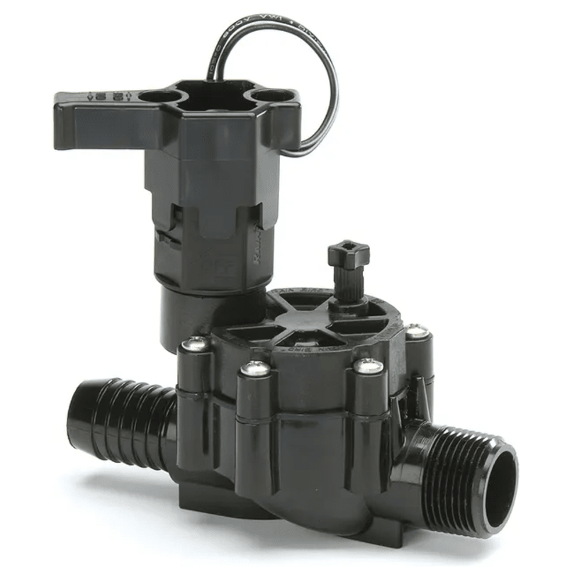 100DVMB - 1 in. DV Series Inline Plastic Residential Irrigation Valve - Male x Barb