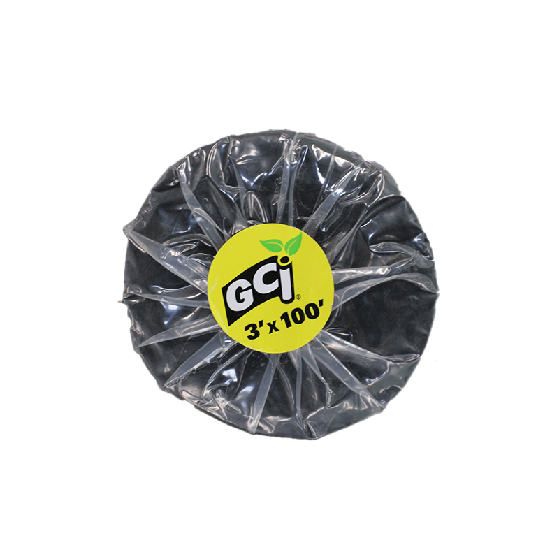 3' X 100' - 400 Series - Contractor's Choice - 4 Oz Heavy Duty Black Non-Woven Landscape/Filter Fabric