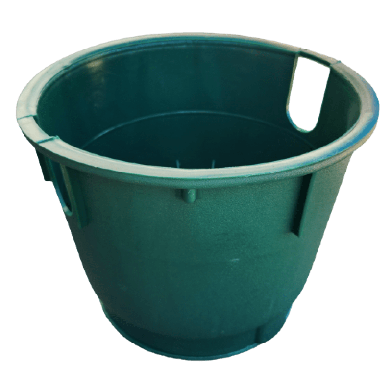 101, 10" Round Green Valve Box with Green Lid