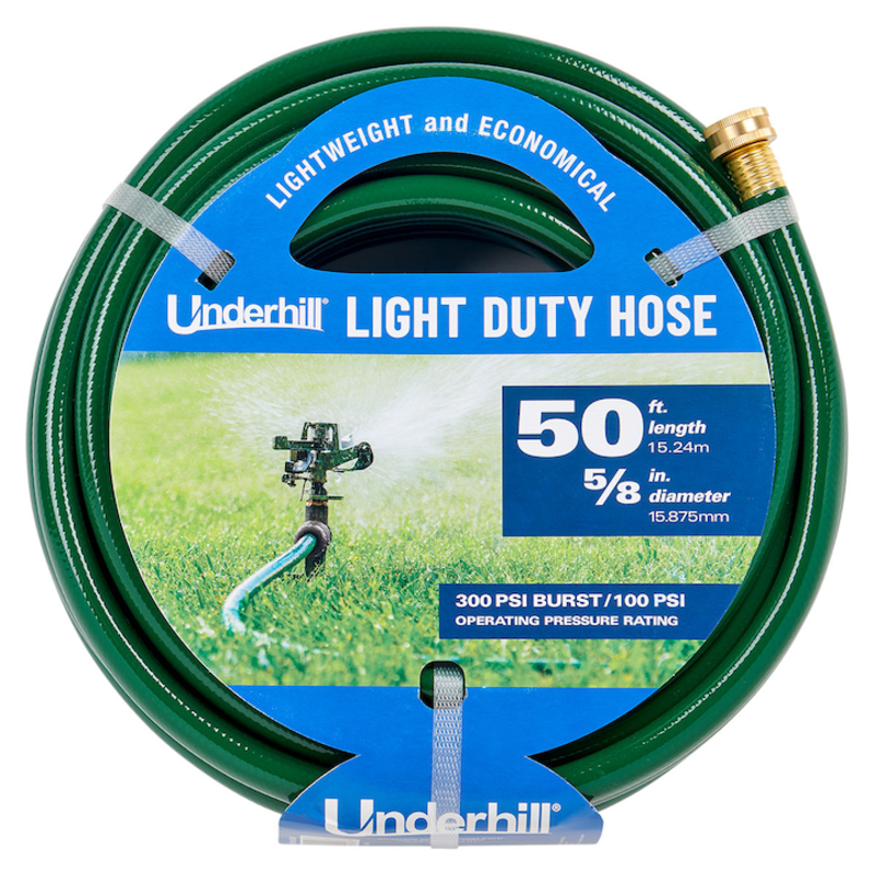 H58-050LW, 5/8" X 50' Light Duty Hose