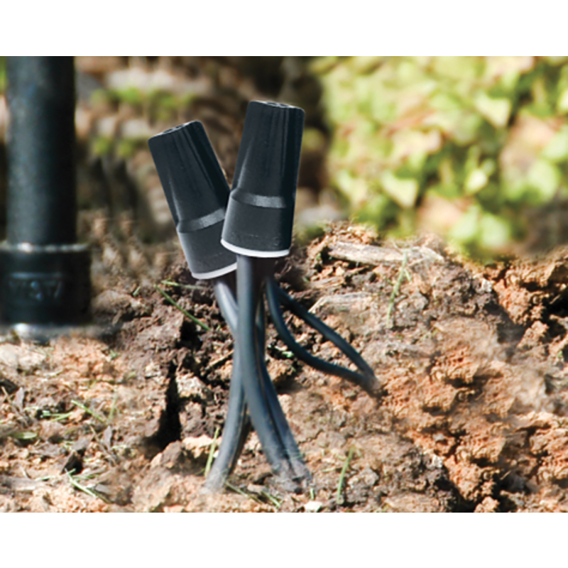 Medium Waterproof Wire Connectors, Black/Gray (20 pc) (#61235)