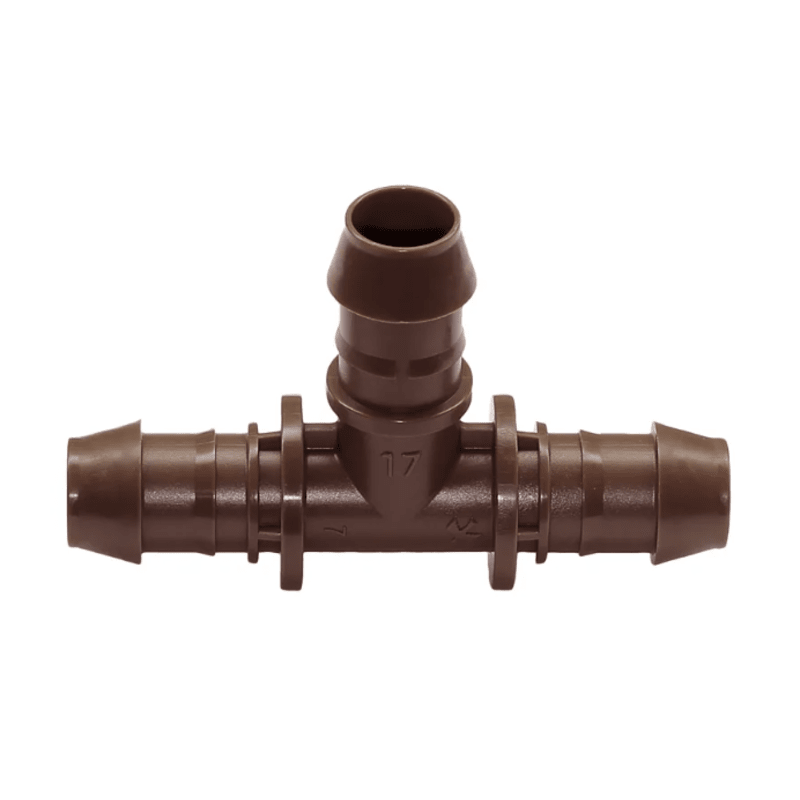 17mm Barb X Barb Tee