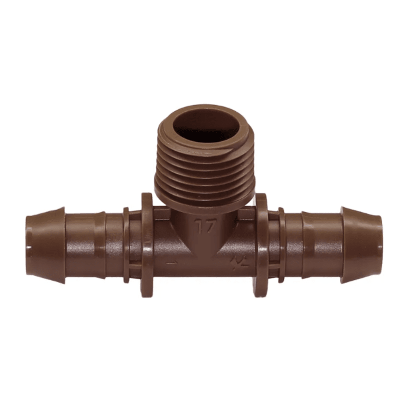 XFFTMA050 - XF Tee Male Adapter - 17mm x 17 mm x 1/2 in. MPT