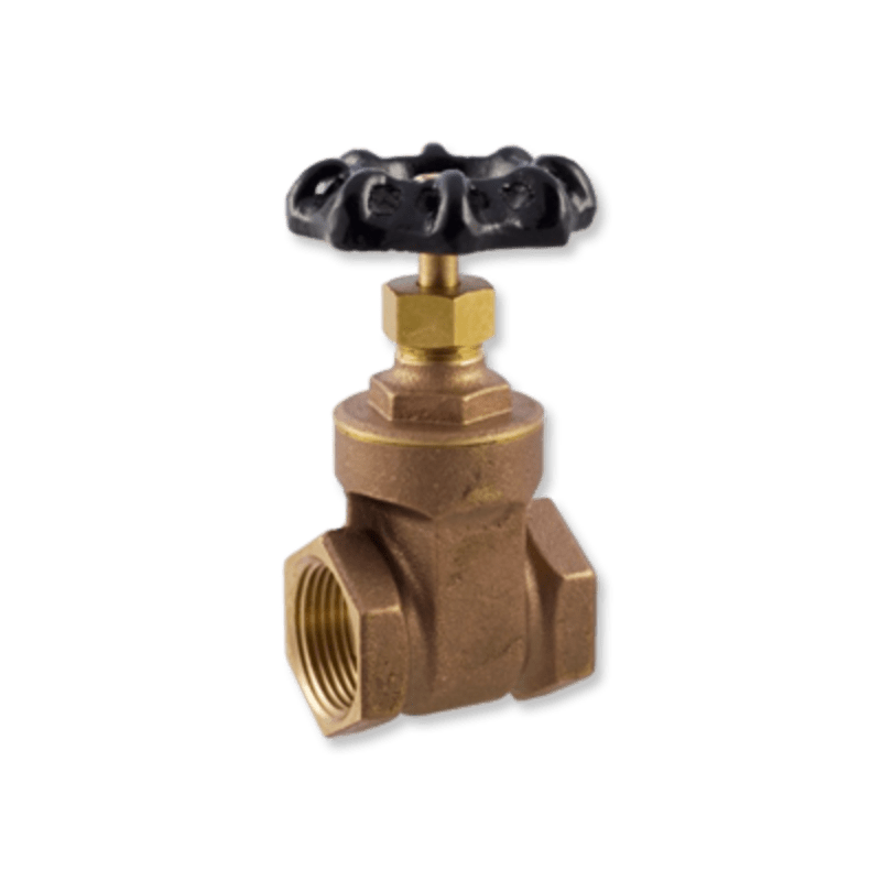 2" Brass Gate Valve Threaded