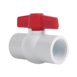 Ball Valve 1" SxS PVC
