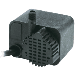 Small Submersible Pump PE-A 80 GPH with 6' Cord