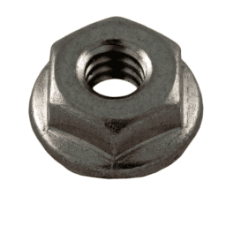 Nut #10-24 Serrated Flange SS