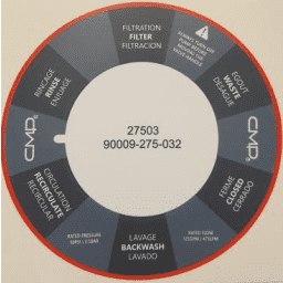Replacement CMP 2" Multiport Valve Label
