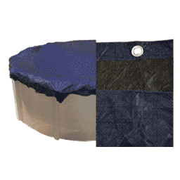 15' Solid, Round Winter Cover, 8 Yr. Royal Warranty (18' Cover Size)