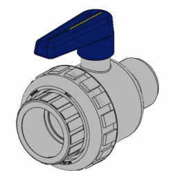 1-1/2"MPTxFPT UNION BALL VLV