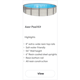 Regency LX 15'x30' Oval, 54" Deep Above Ground Pool