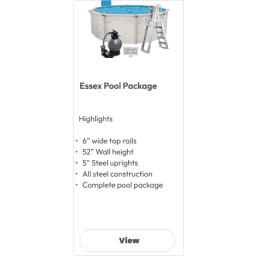 Regency LX 15'x30' Oval, 54" Deep Above Ground Pool