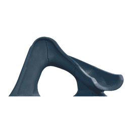 Splash Water Slide Right Turn, Gray Granite