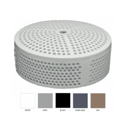 Equalizer Suction Fitting; 1-1/2 Inch Mip Dark Gray