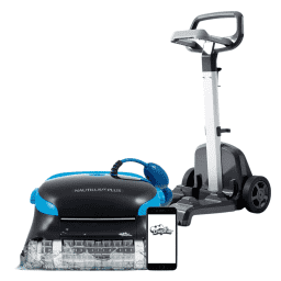 Dolphin Nautilus CC Plus WiFi Robotic Pool Cleaner with Pro Caddy