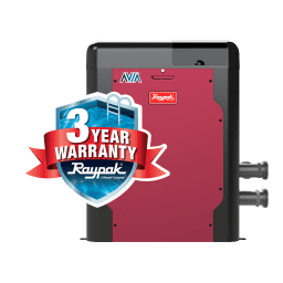 AVIA 399K BTU Propane Gas Low NOx Pool Heater with WiFi, HD Nitek Tubing, 0-4500 Ft. Elevation, P-R404A-EP-N