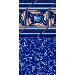 30' Round 54" Wall Unibead Pacific Diamond, Above Ground Pool Liner