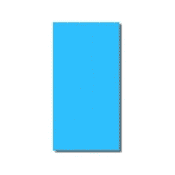 12'X23' 72" Expandable Blue Above Ground Liner