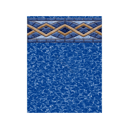 18' X 33' Oval 54" Wall Liberty Unibead Above Ground Liner