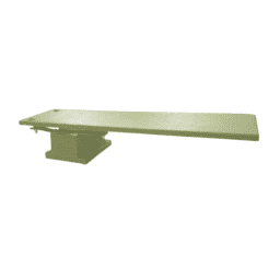 6' GX Diving Board with 4 Bolt Salt Friendly Spring Base, Jig and Hardware - Sand