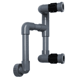 Inlet Plumbing Assembly For Eti 400 Heater