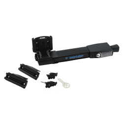 12" Black Magnalatch Series 3 Vertical Pull Magnetic Gate Latch ML3VPKA
