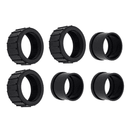 1.5" Black 3 Piece Union Kit