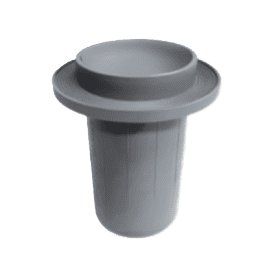 Gray Q360 Gunite Jet Collar Housing with Cap