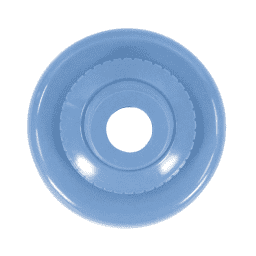 1.5" Light Blue Hydrostream Fitting with Extended Flange and 3/4" Opening