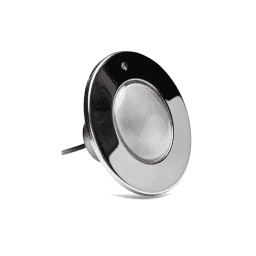PureWhite LED Pool Light SwimQuip Series, 12V Cool White 500W 30' Cord, LPL-F3W-12-30-PSQ