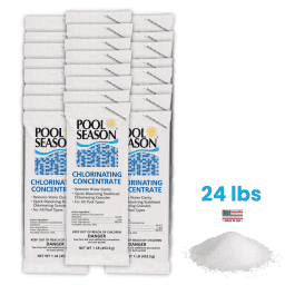 Di-Chlor Chlorinating Concentrate Granular Shock, 1 lb Bag (24 Pack)