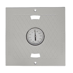 L3 Replacement Square Skimmer Lid with Thermometer For Hayward Skimmers; White