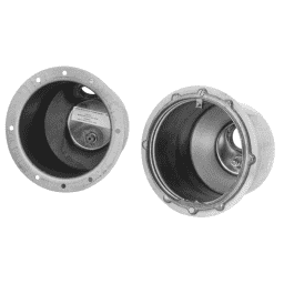 .5" Rear Hub Small Stainless Steel Niche for Concrete Pools