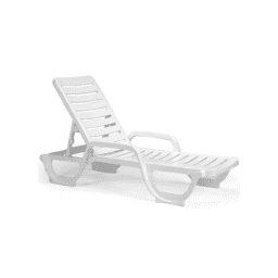 Bahia Stacking Chaise Lounge Chair, BACK PART ONLY