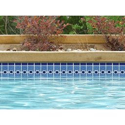 Luciana Series Pool Tile, Electric Blue