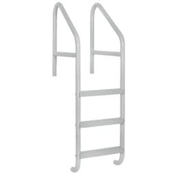 Commercial Cross Braced 3-Step Ladder, Grey, CBL-324-3S-G