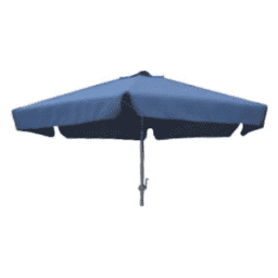 7' Stainless Steel Umbrella for Side Table, Blue, GPP-LF-UMB-B