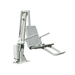 MultiLift2 Flanged Mounted ADA Compliant Pool Lift, Gray Mist