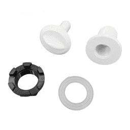 White Air Control Assembly, 1/2" 20mm